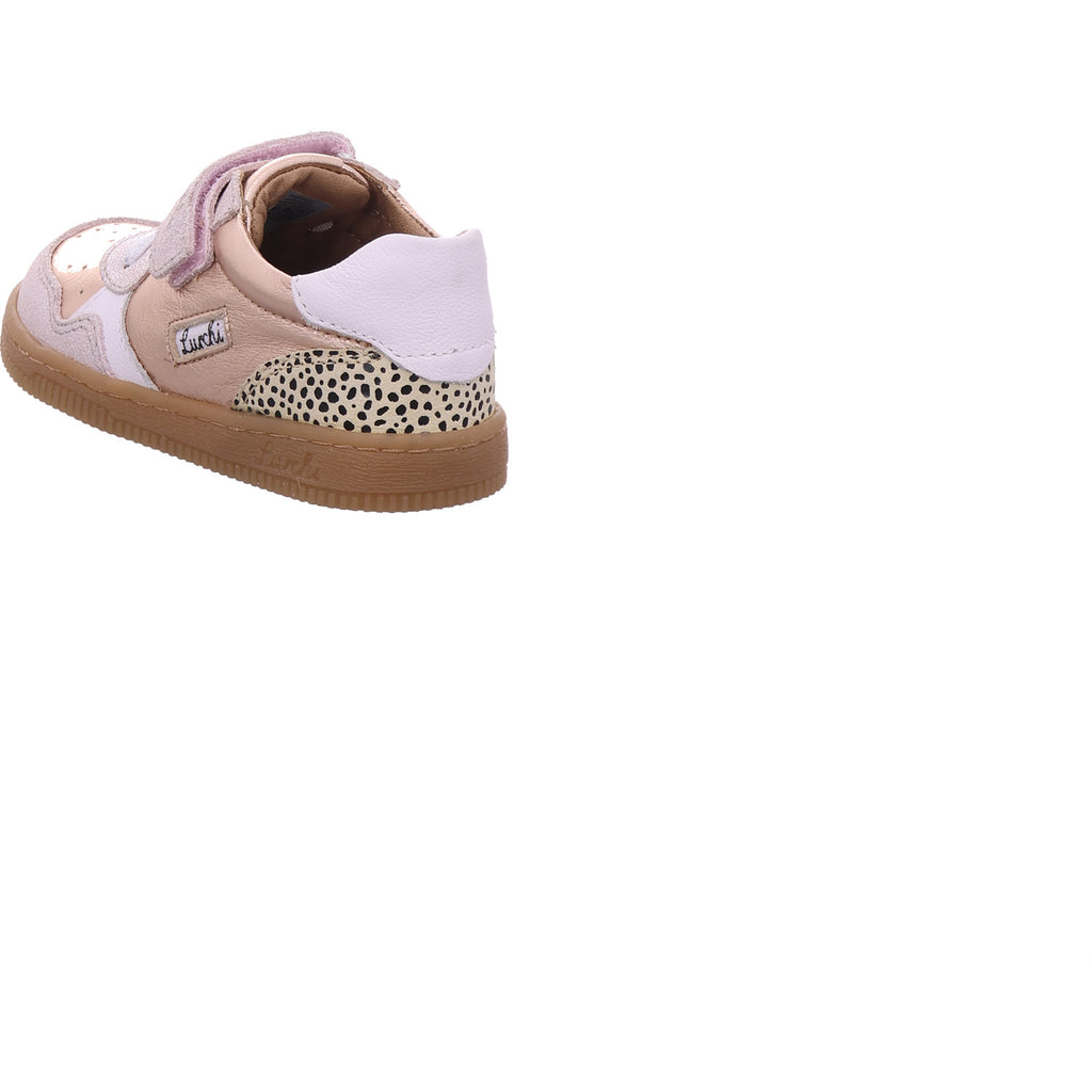 Lurchi dívčí polobotky Fejsca Barefoot v růžové barvě
