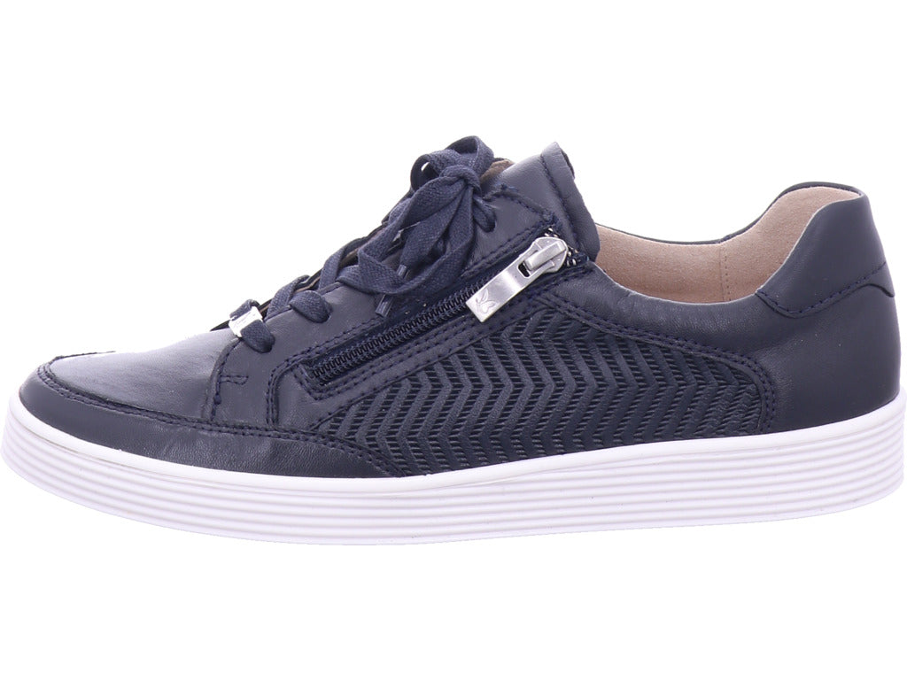 Caprice Damen Sneaker Women Lace-Up in blau