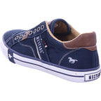 Mustang Herren Pantolette  in blau