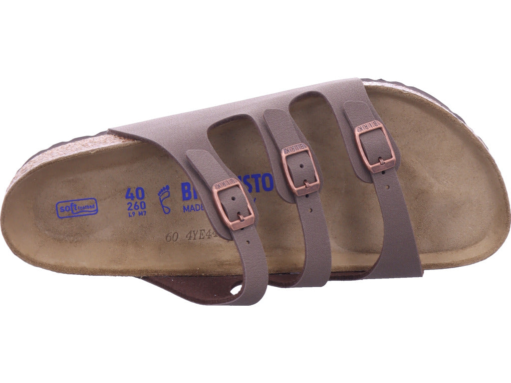 Dámská stélka Birkenstock Florida Soft v hnědé barvě