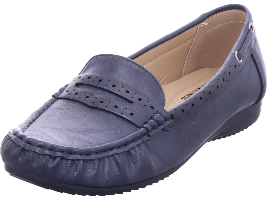 Shoe-world Damen Ballerina  in blau