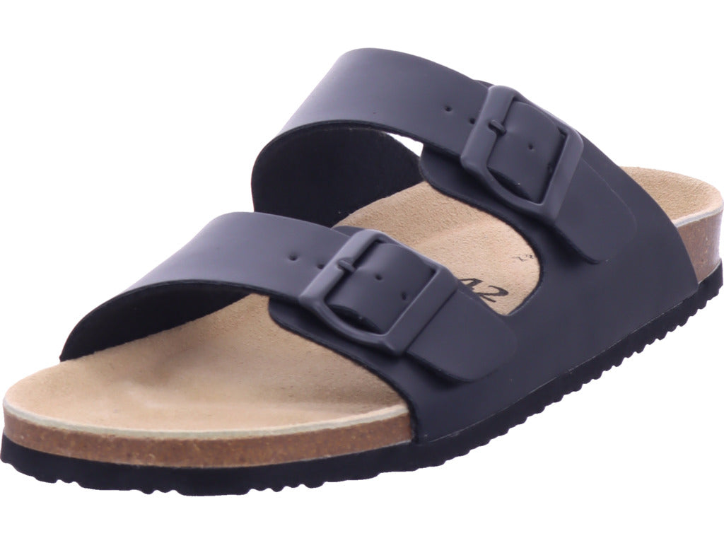 Supremo Men's Mule in Black