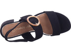 Marco Tozzi Damen Sandale  in schwarz