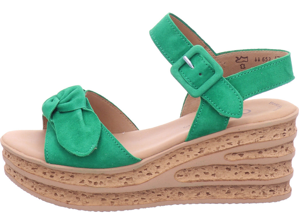 Gabor Damen Sandalette  in grün