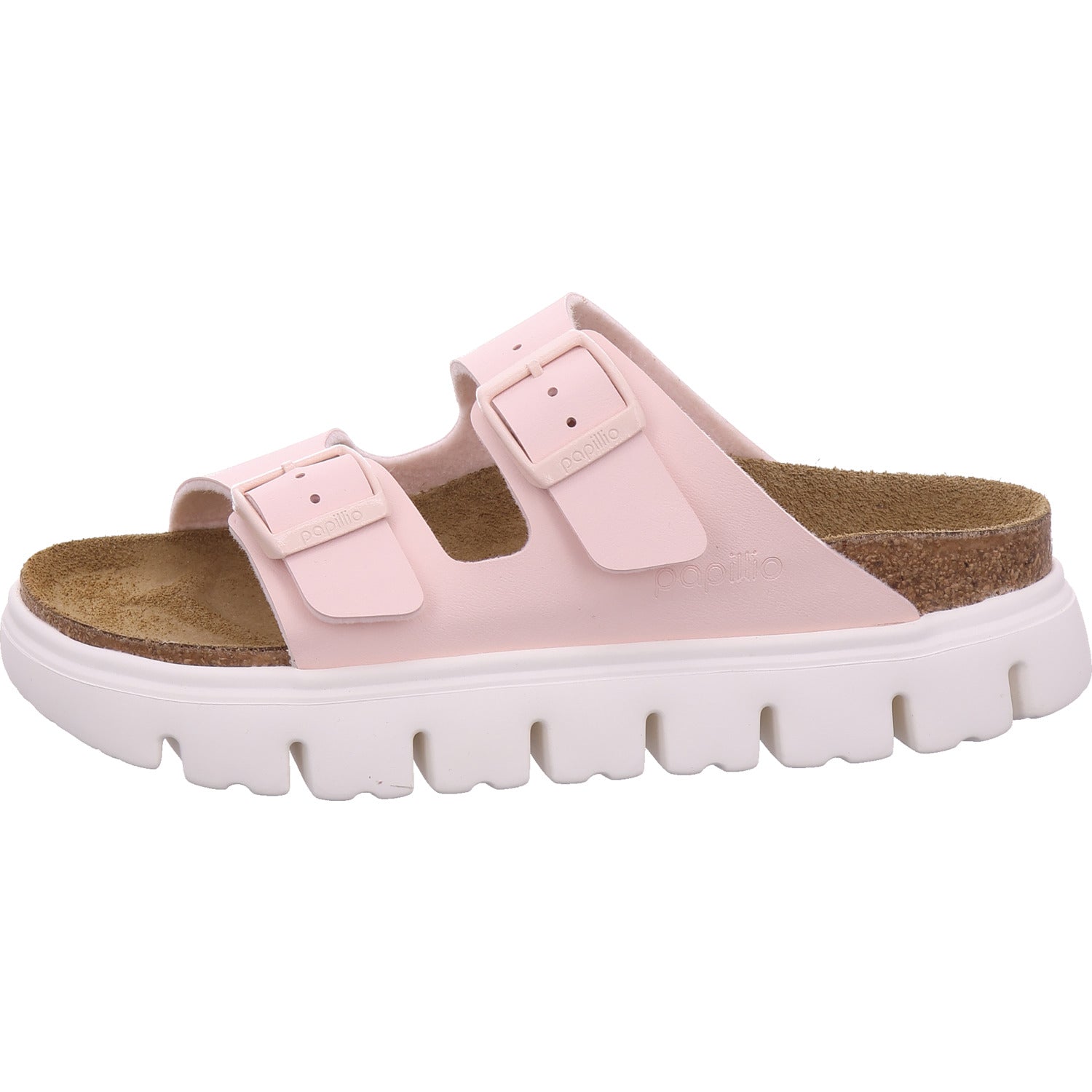 Birkenstock Damen Pantolette Arizona Pap Chunky in rose