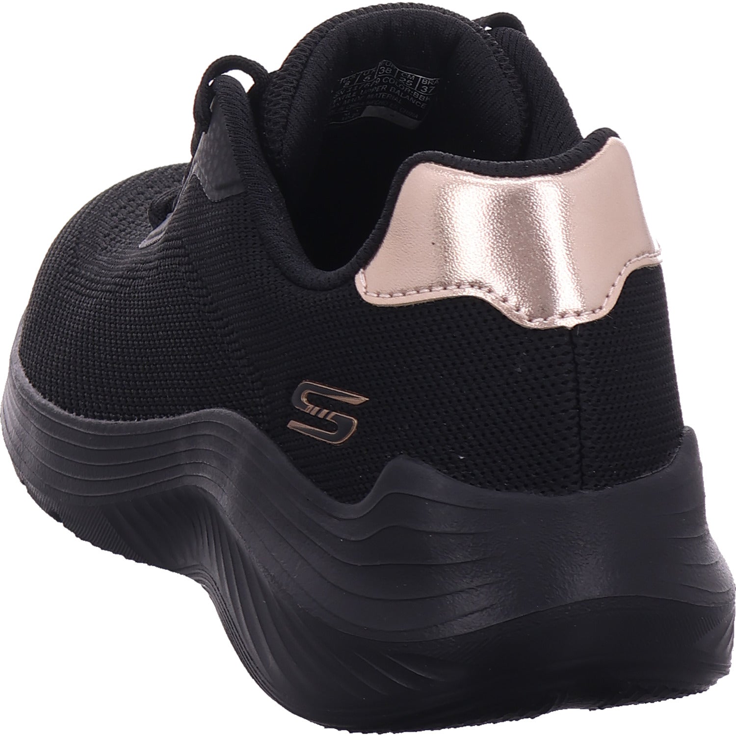 SKECHERS Damen Sneaker Bobs Squad Chaos in schwarz