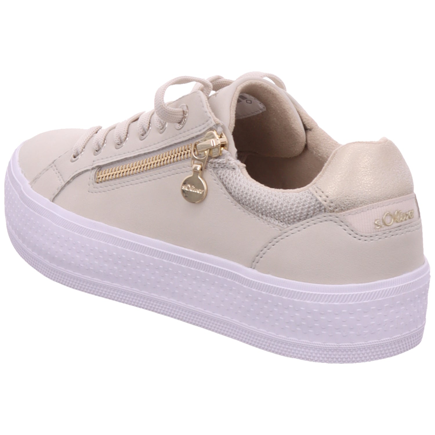 s.Oliver Damen Sneaker  in beige