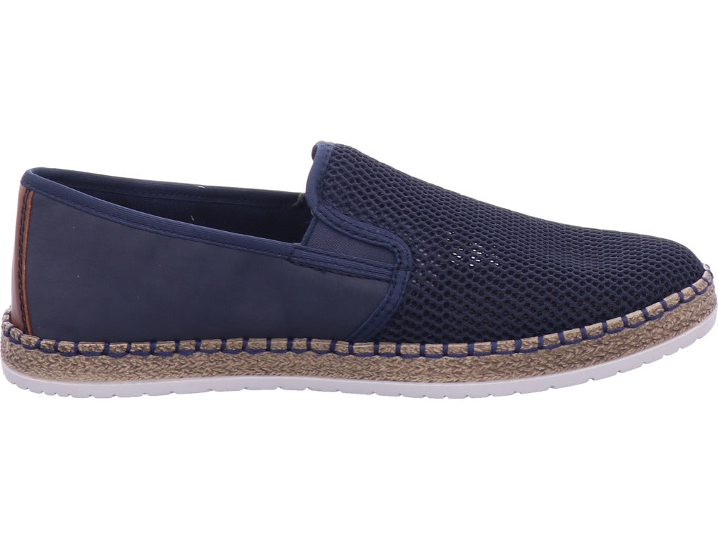 Rieker Herren Slipper  in blau