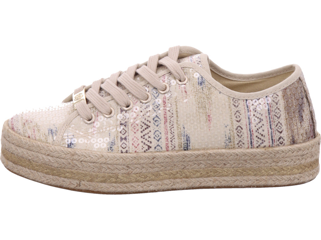 Rieker Women's Sneakers Fsk Women's Low Shoes in beige