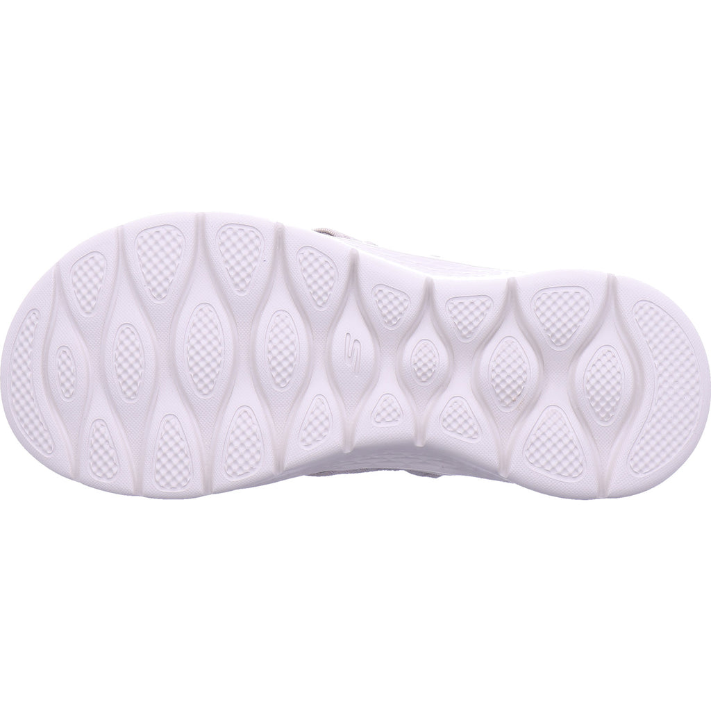SKECHERS Dámská pantofle Go Walk Flex v šedé barvě