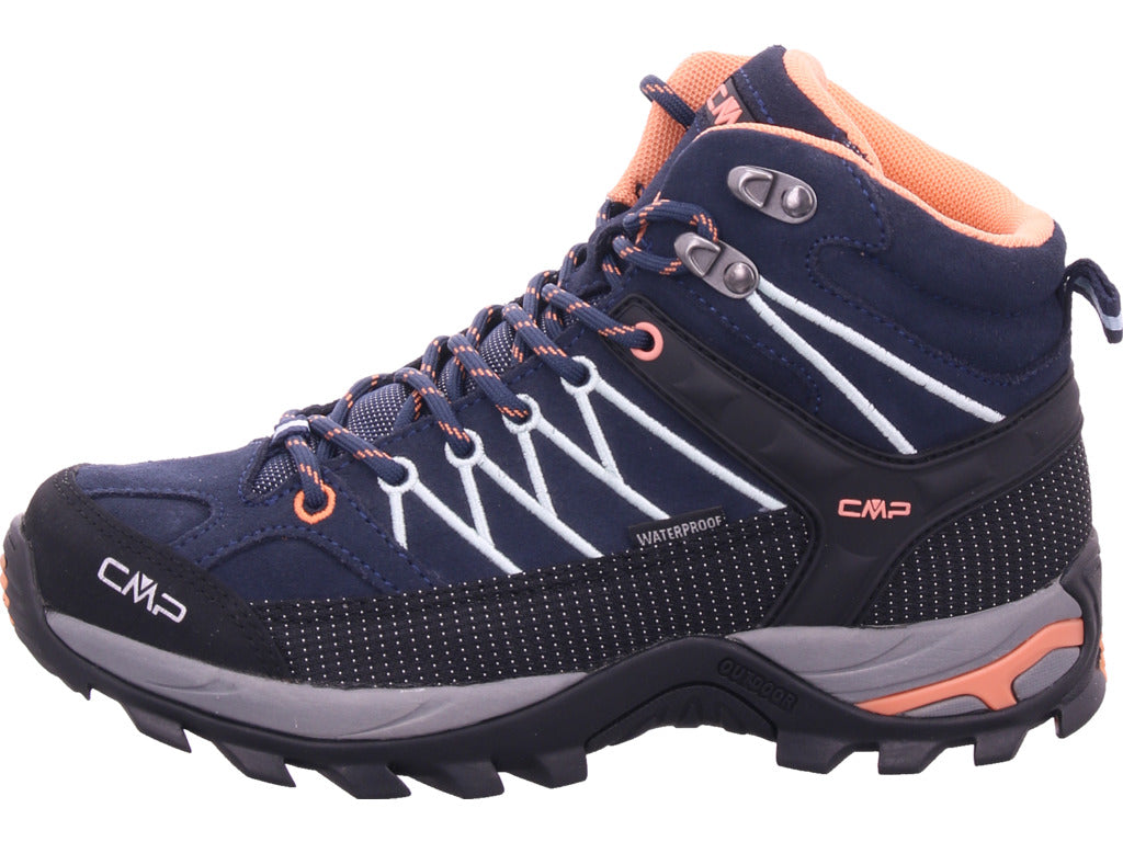 CMP Damen Wanderschuhe Rigel Mid in blau