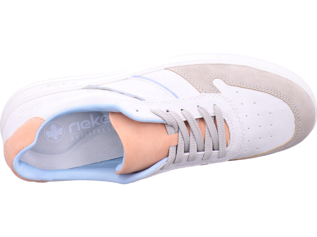 Rieker Women's Sneakers Fsk Women's Low Shoes in beige