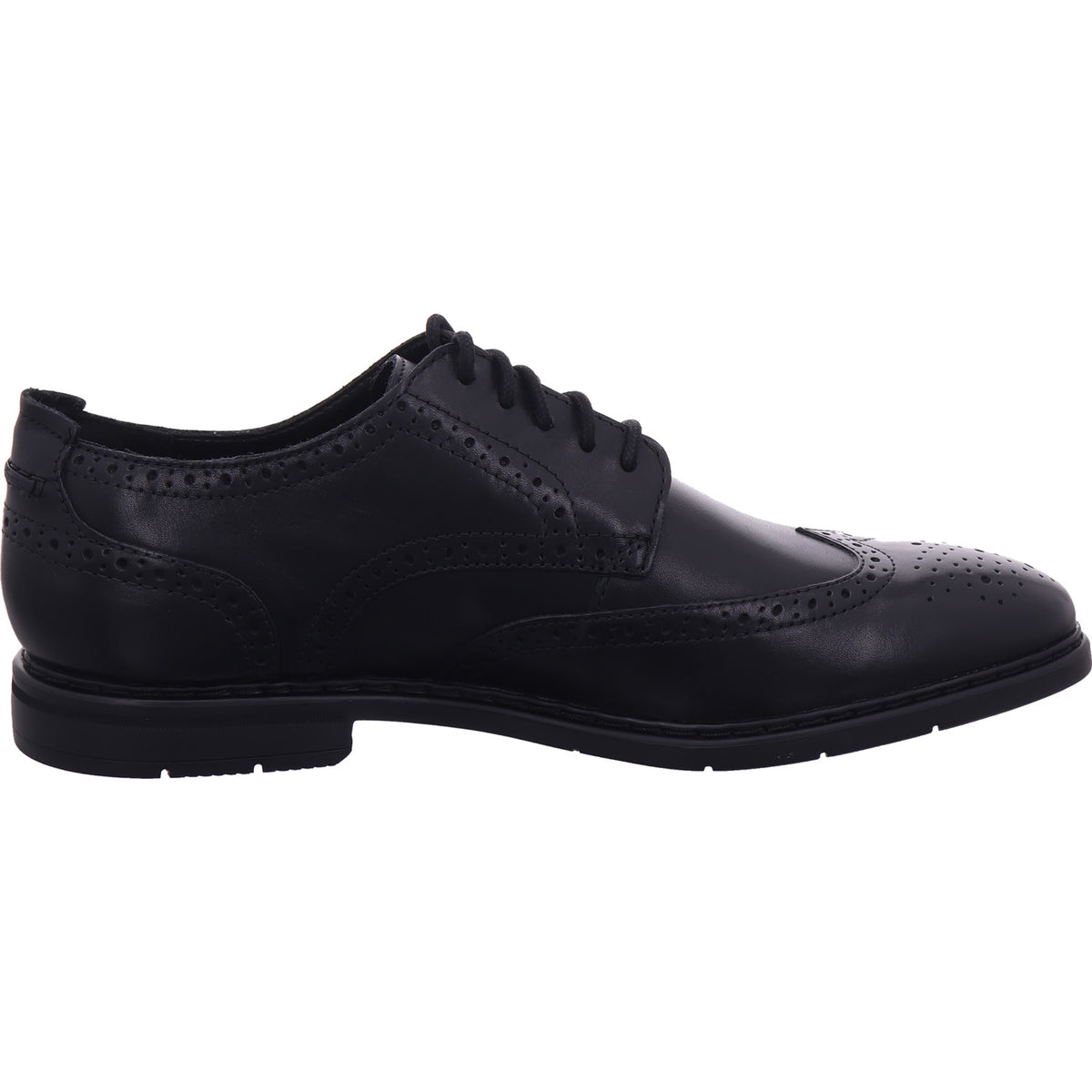 Clarks Herren Halbschuh Banbury Tip in schwarz