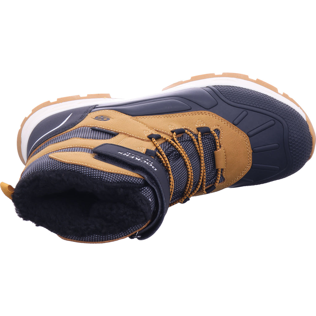 Dockers Jungen Moonboots  in braun