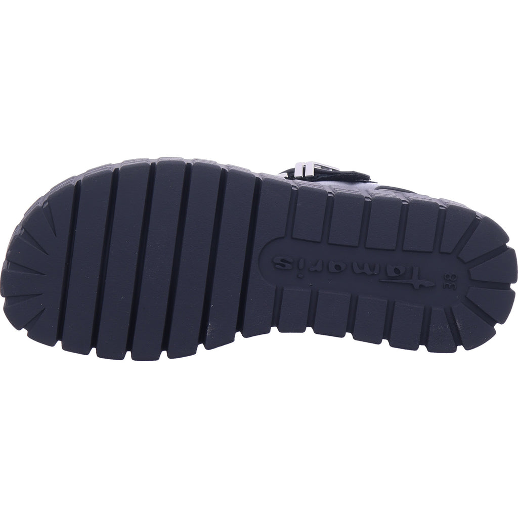 Tamaris Damen Sandale  in schwarz