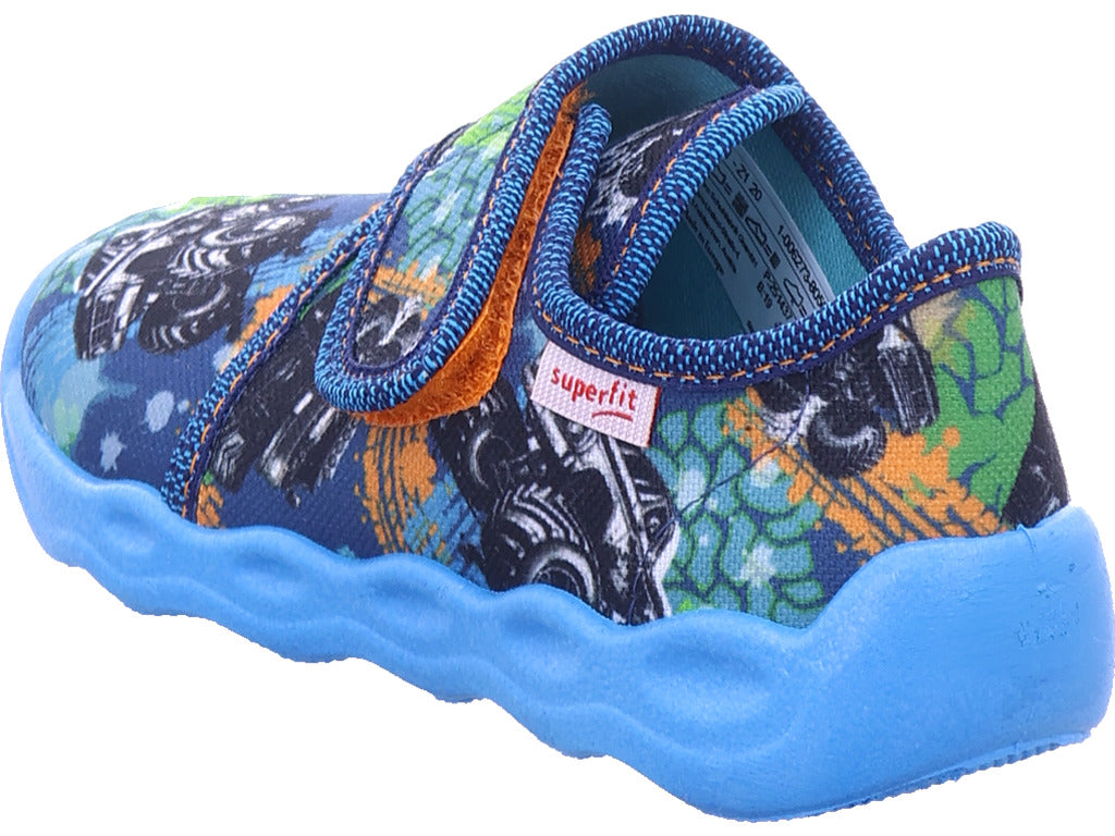 Chlapecké textilní pantofle Legero \ Bubble v modré barvě