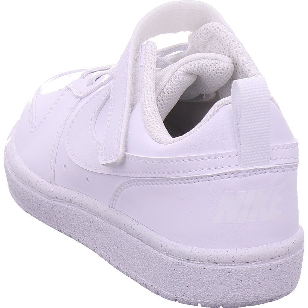 Nike Jungen Halbschuh Court Borough Low Recraft in weiß