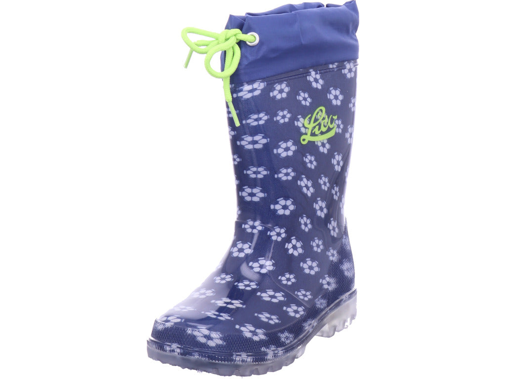 Lico Boys' Rubber Boots in blue