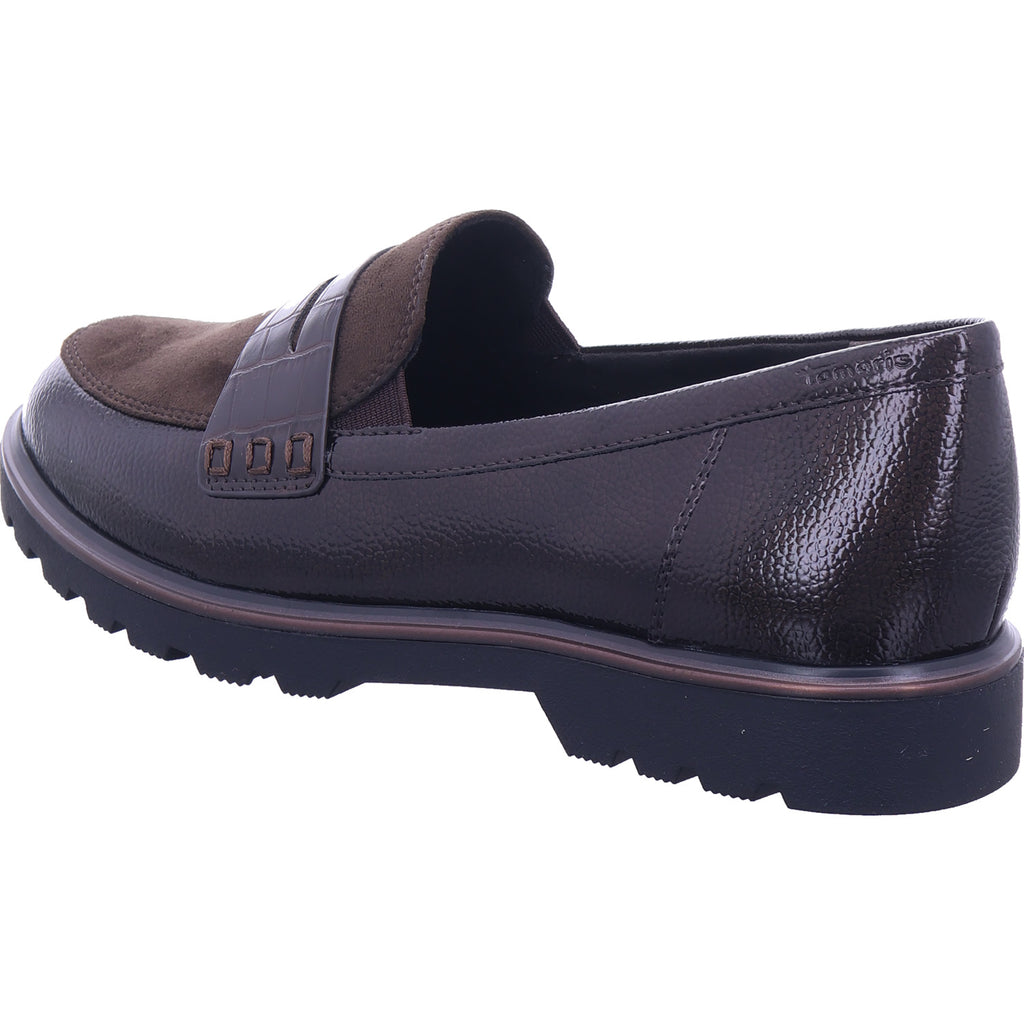Tamaris Damen Slipper  in braun