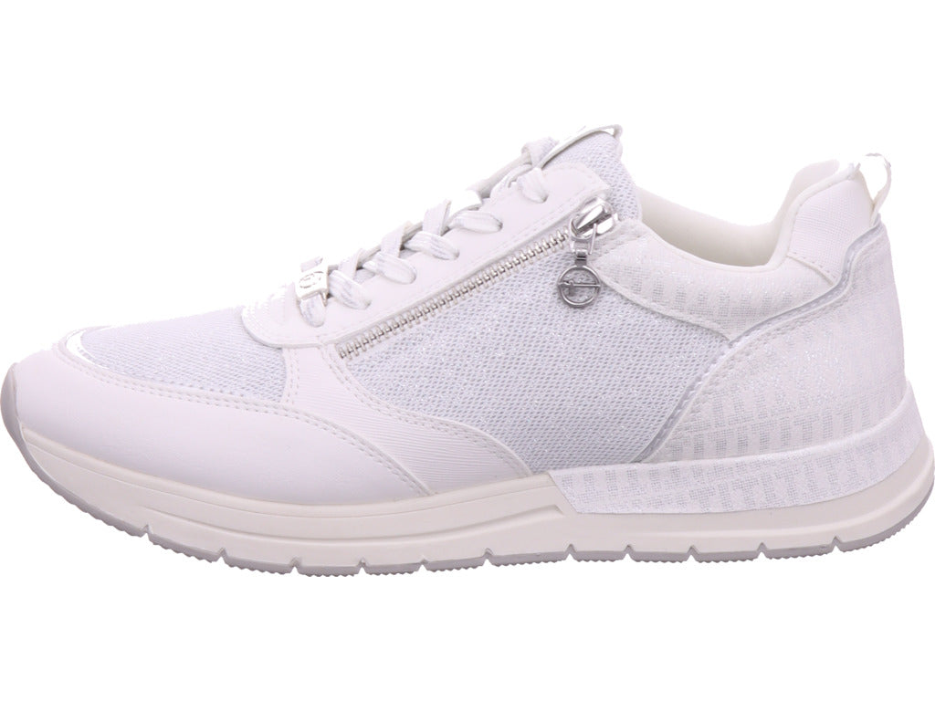 Tamaris women's sneakers in white