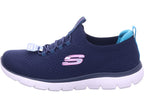 Dámské modré tenisky SKECHERS