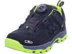 CMP Boys' Kiruna Low Hiking Shoes in Blue