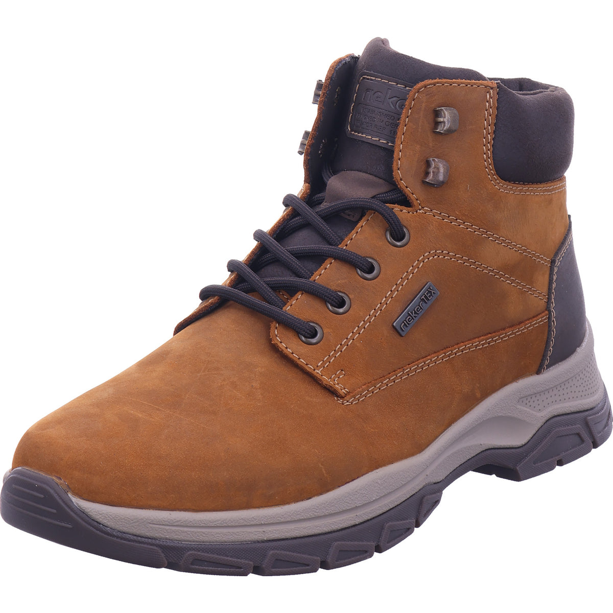 Rieker Herren Stiefel Hwk Herren Stiefel in braun