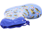 Beck Unisex - Dětské gumáky Minibagger světle modré v modré