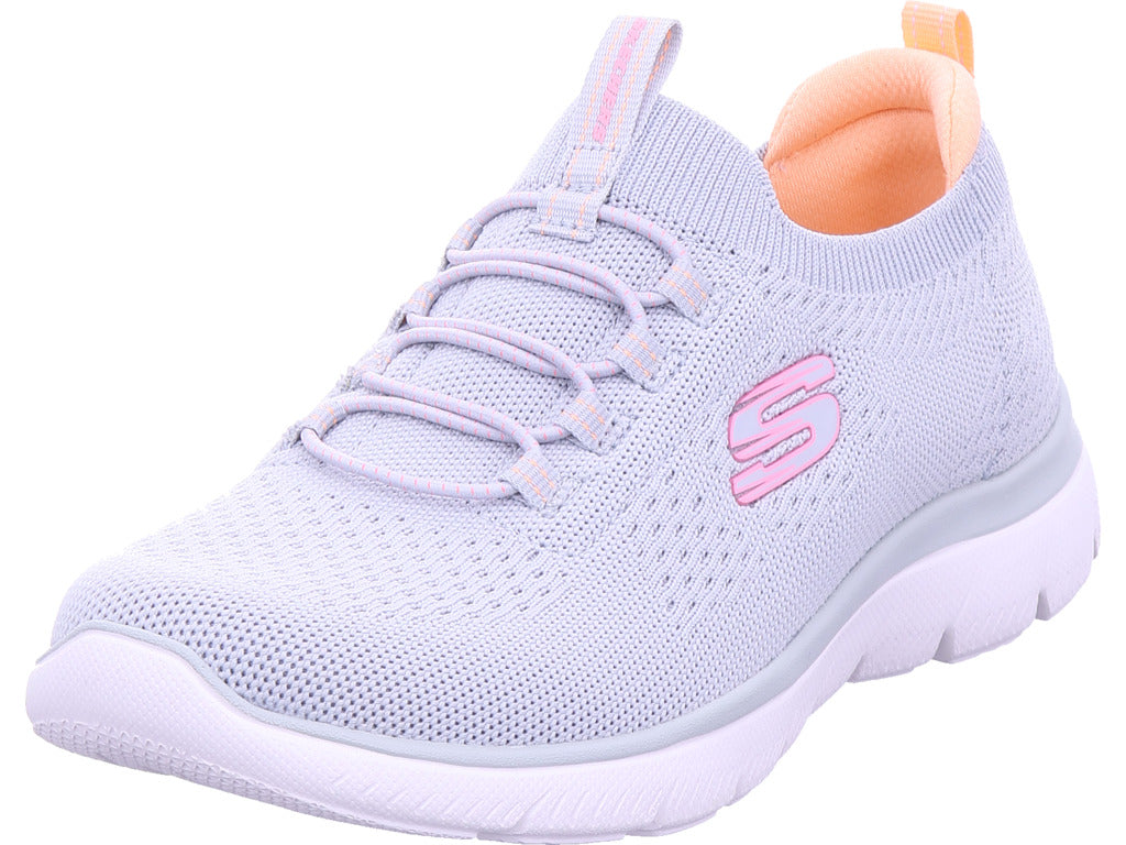 SKECHERS Damen Slipper  in grau