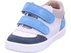 Superfit Jungen Lauflernschuh Stiefelette Leder \ Supies in blau