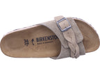 Birkenstock Women's Mule Oita Braided Suede in brown