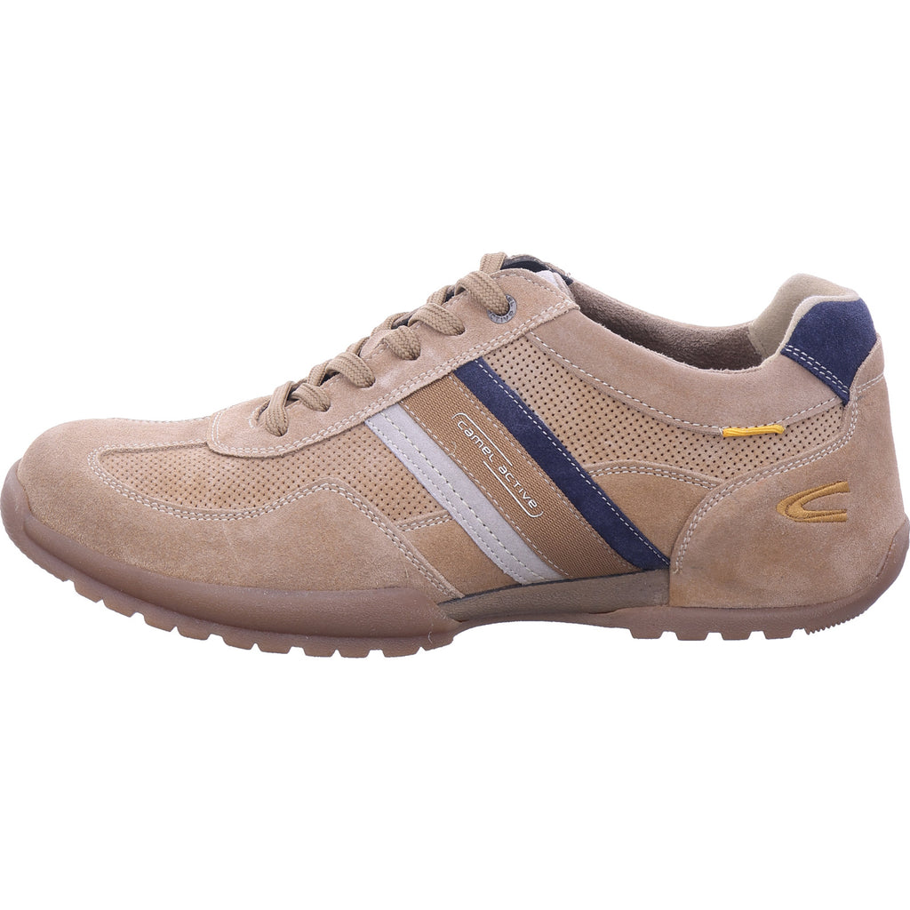 Camel Men's Sneakers in Beige