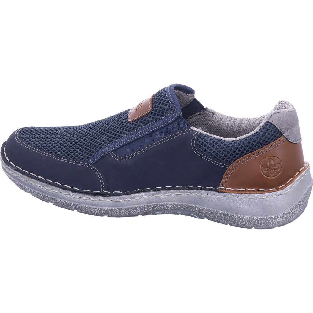 Rieker Herren Slipper  in blau