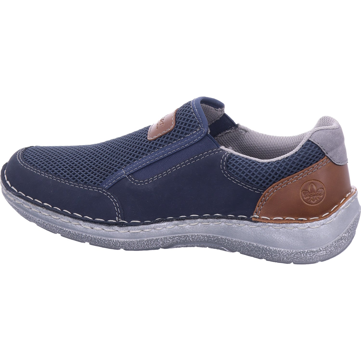 Rieker Herren Slipper  in blau