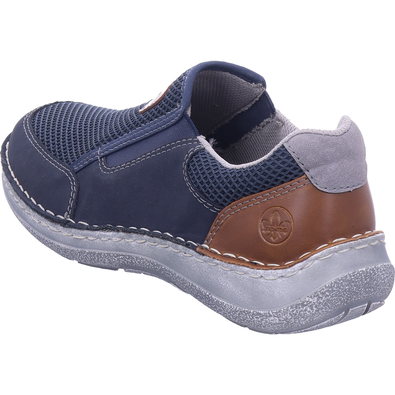 Rieker Herren Slipper  in blau