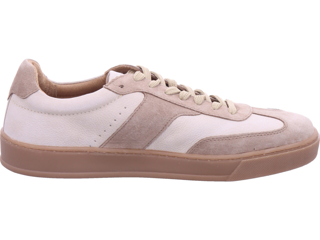 Poelman B.V. Men's Low Shoe in Sand-Taupe