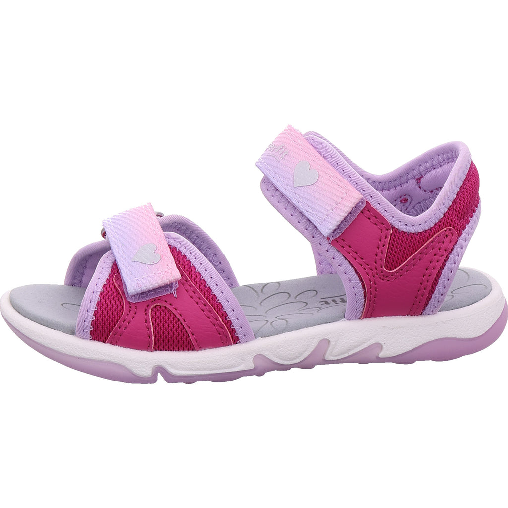Superfit Mädchen Sandale Pebbles in rot
