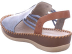 Rieker Damen  Fsk Damen Sandalen in blau