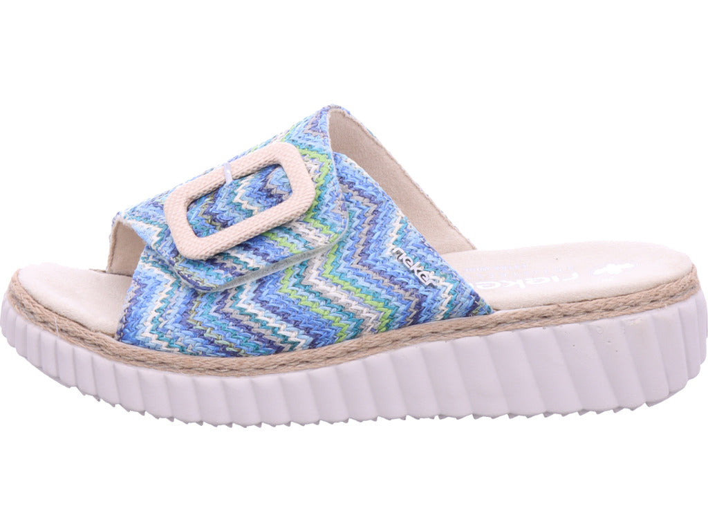 Rieker Women's Fsk Women's Sandals in blue