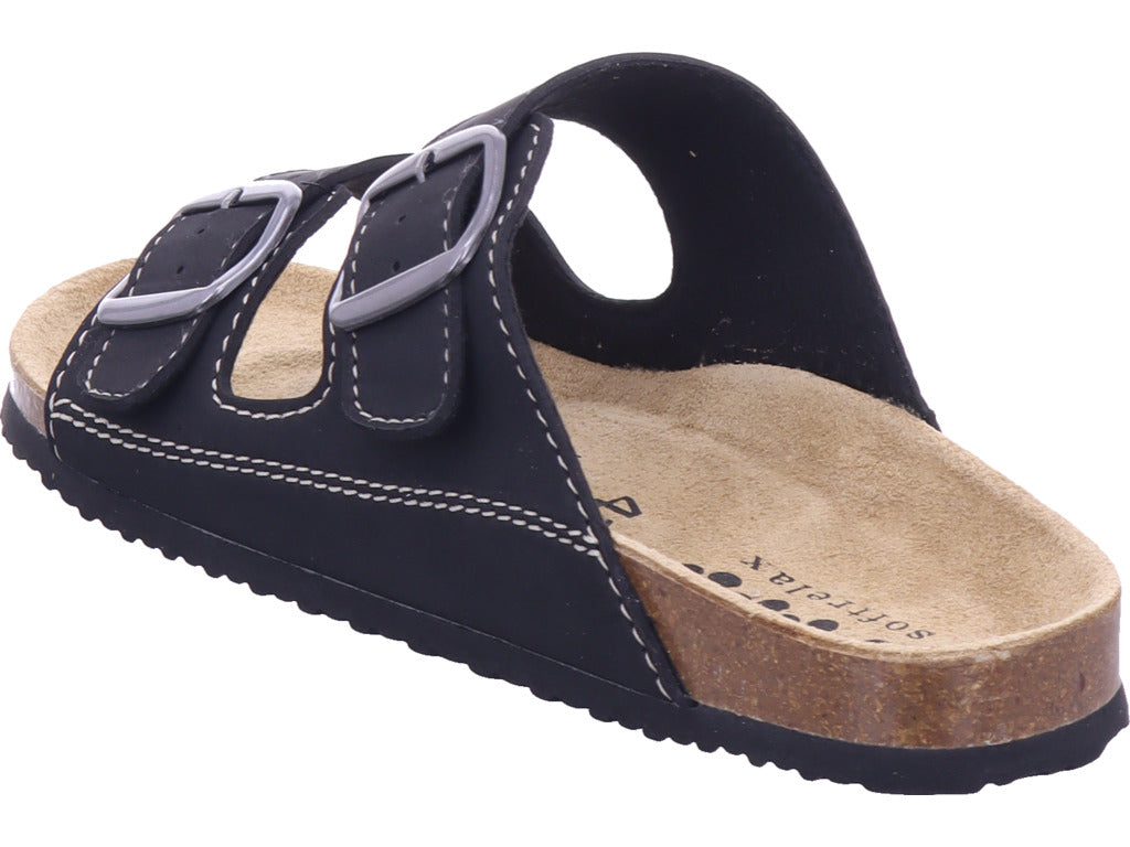 Supremo Men's Sandal in Black