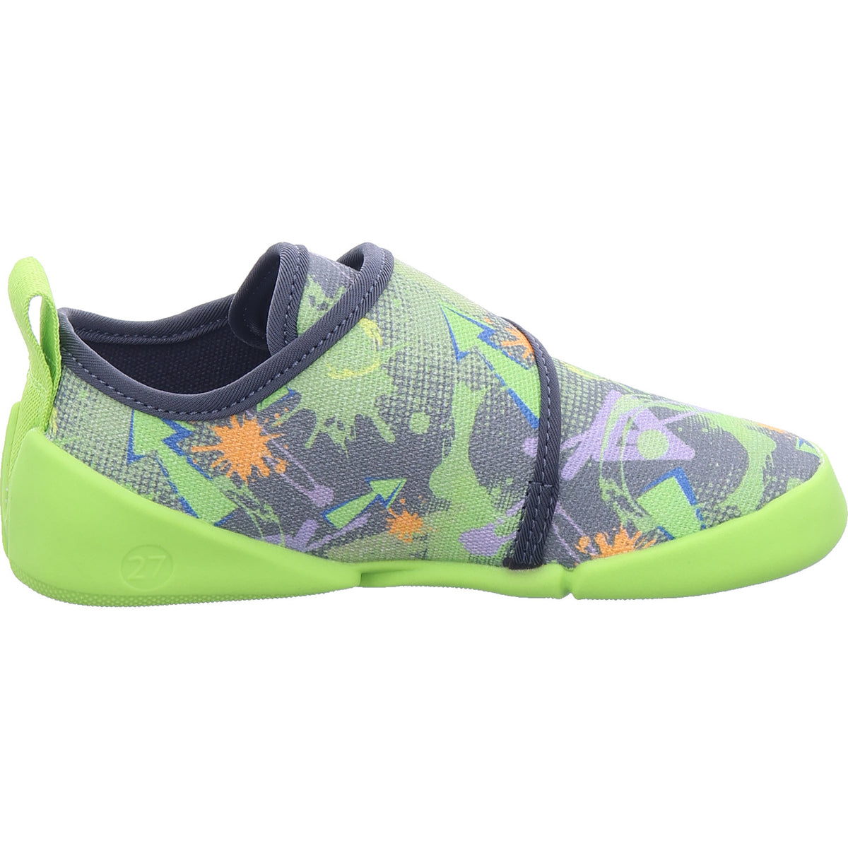 Superfit Jungen Hausschuh Hausschuh Textil \ Venti in grau