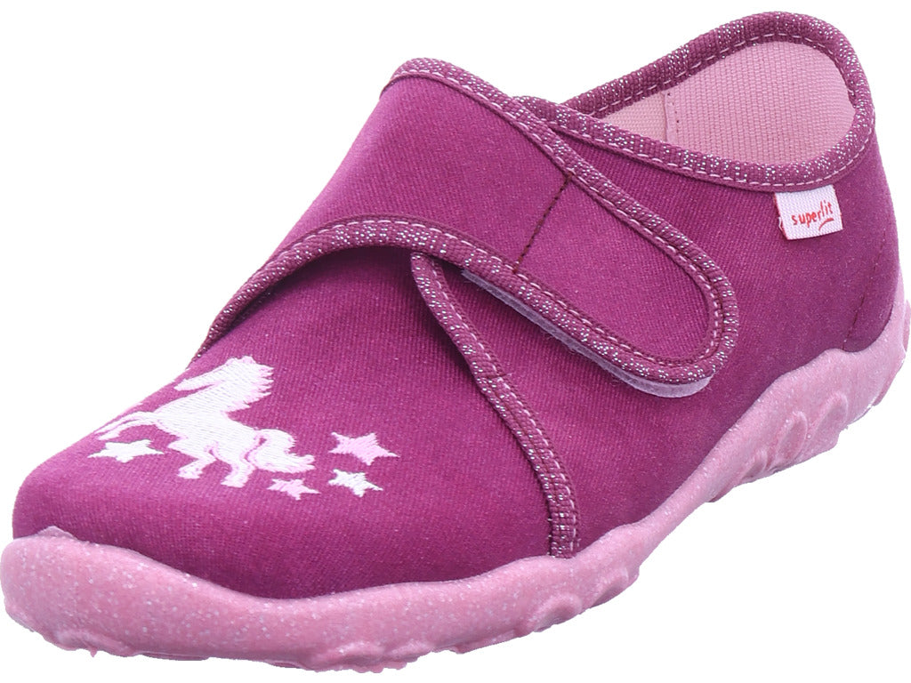 Dívčí textilní pantofle Legero \ Bonny v červené barvě