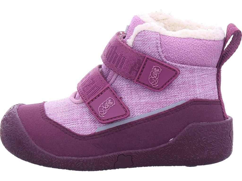 Affenzahn Mädchen Stiefel Otter in pink