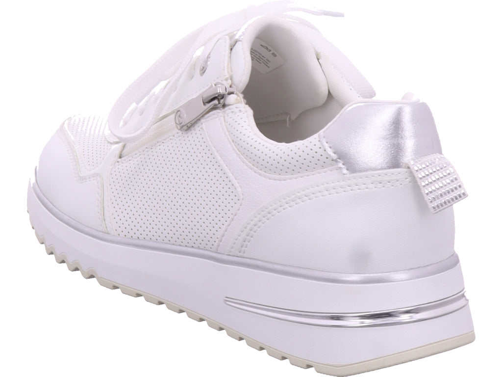 Marco Tozzi women's sneakers in white