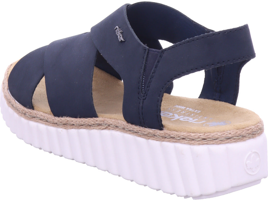 Rieker Women's Sandal Fsk Women's Sandals in blue