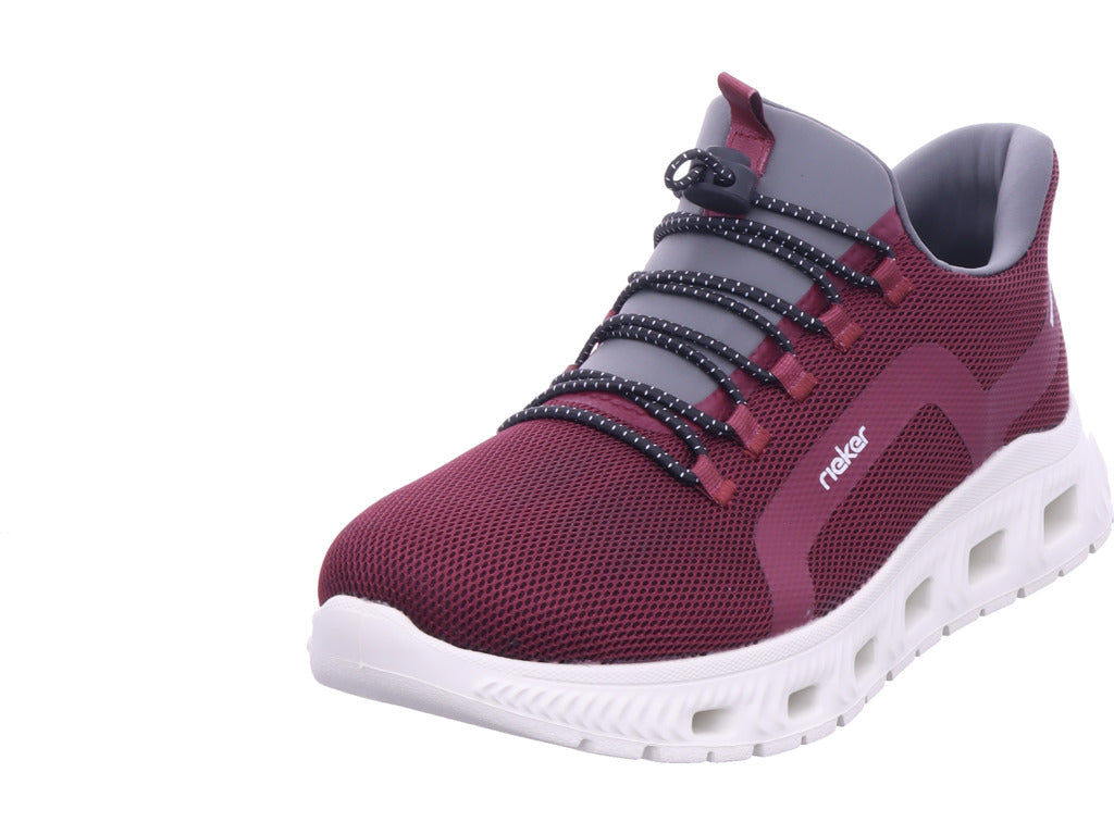 Rieker Damen Slipper Hwk Damen Halbschuhe in lila