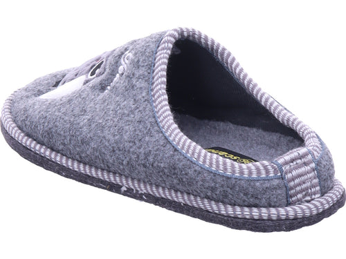 Becker Damen Hausschuh Bordo/Grey in sonstige