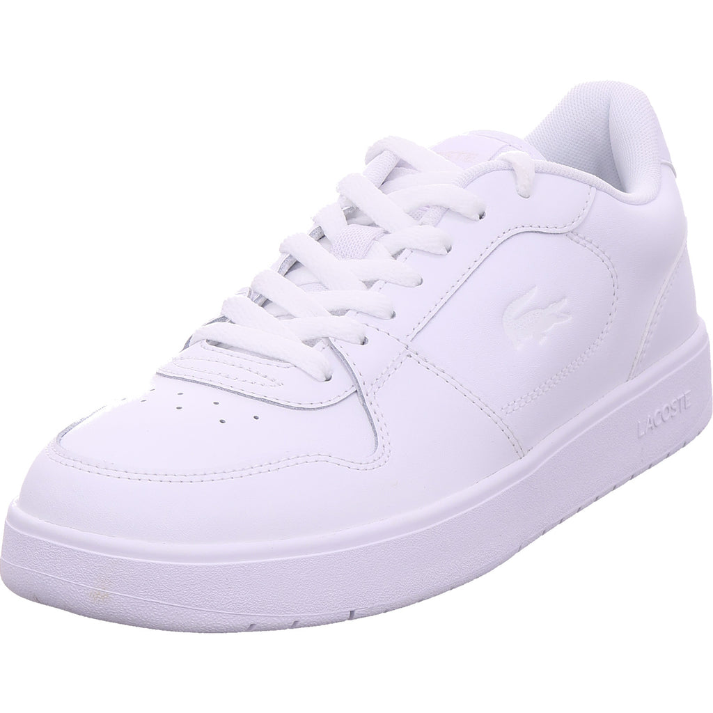 Lacoste Men's Low Top Mens Court Ace Sneakers in white