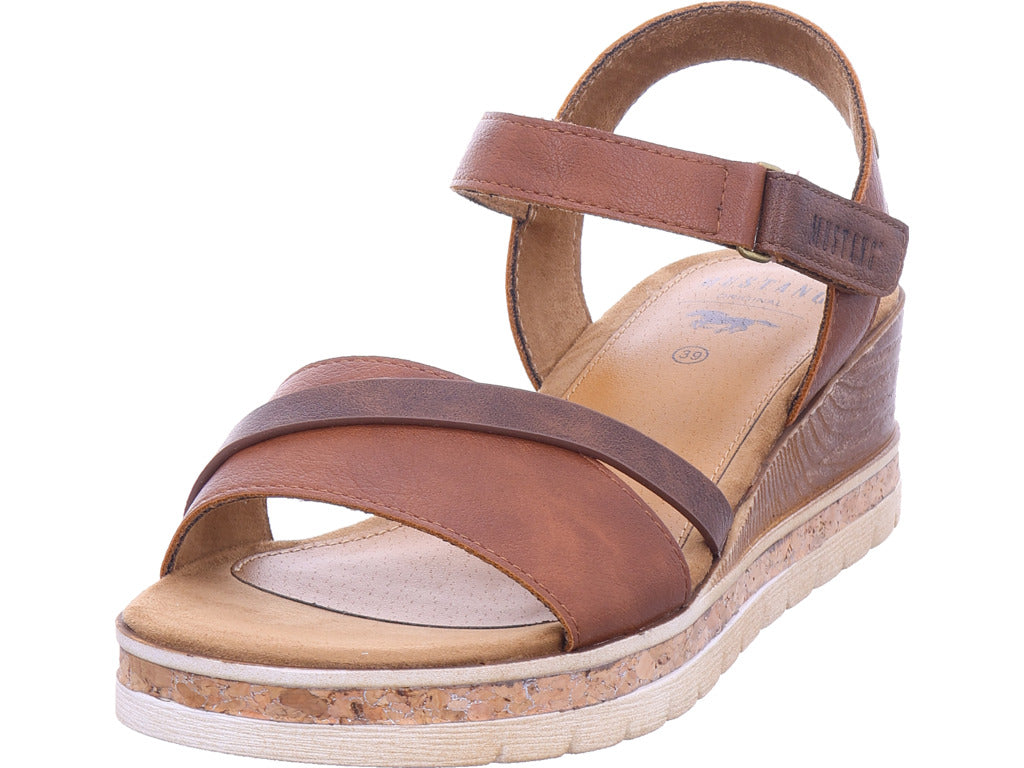 Mustang Damen Sandalette  in braun