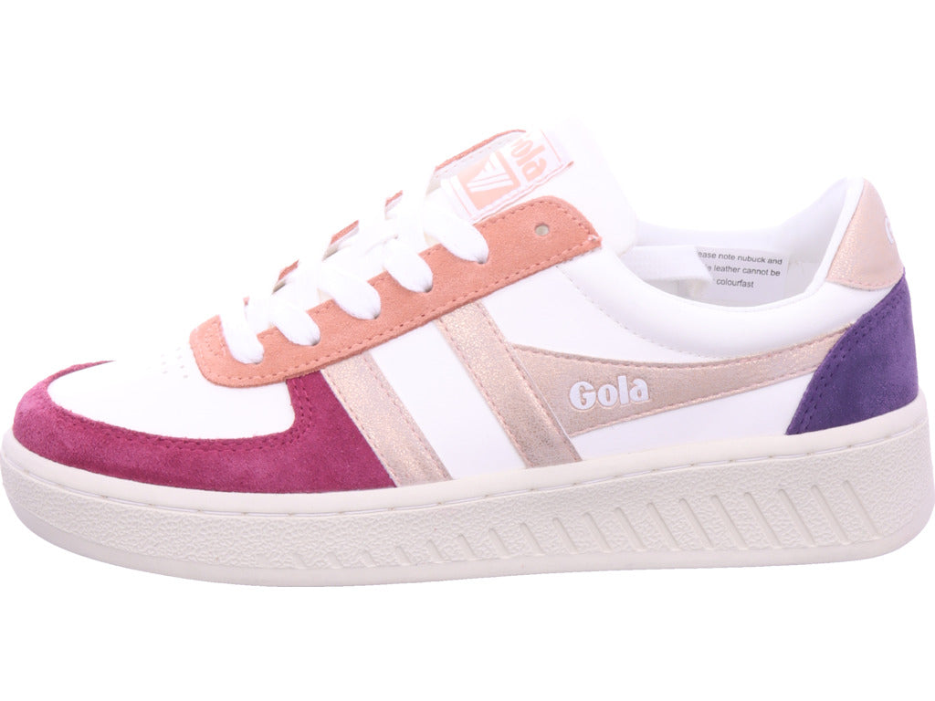 Gola Damen Sneaker Grandslam Quadrant in weiß